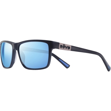 REVO Sonnenbrille Winston Polarisiert (Glasfarbe: Blue Water) schwarz matt - 1 Brille